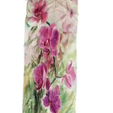 Orchids in Love Wool Scarf