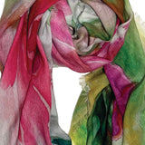 Orchids in Love Wool Scarf
