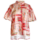 Gardens of Lhasa | Short Puff Sleeve Shirt