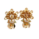 "Karrissa" Mirror Drop earrings