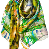 Harbour Bridge in Fireworks Silk Scarf 2024