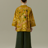 Golden Phoenix - Silk Jacket
