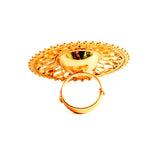 "Anya" Cocktail Ring - Pearl