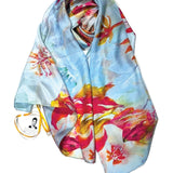 Spring Time Silk Scarf