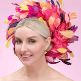 Carnival Feather Ring Hat