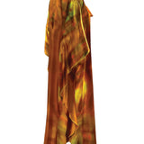 Golden Hours Silk Satin Kaftan
