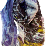 Watsons Bay Waves Fine Wool Scarf