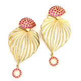 "Snezana" Shell Earrings