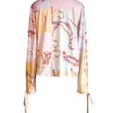 Strings of Fate | Long Sleeve Top | Golden