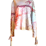 Strings of Fate | Long Sleeve Top | Golden