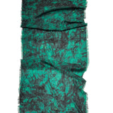 Forest Hue Fine Wool Scarf