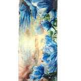 Magnolia Blue Wool Scarf