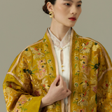 Golden Phoenix - Silk Jacket