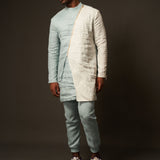 Asymmetrical Linen Sleeve Top