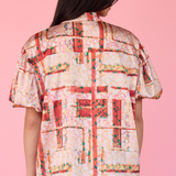 Gardens of Lhasa | Short Puff Sleeve Shirt