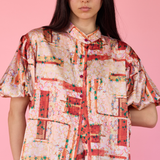 Gardens of Lhasa | Short Puff Sleeve Shirt