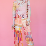 Strings of Fate | Long Sleeve Top | Golden