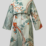 Exotic Birds Custom Printed Trench