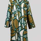 Stained Glass custom printed kimono