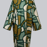 Stained Glass custom printed kimono