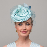Baby Blue Flower Hat