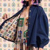 The Icons | Lady Serena Denim Jacket - Elizabeth I