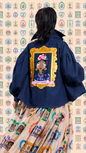 The Icons | Lady Serena Denim Jacket - Frida Kahlo