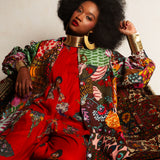 Afro Chintz | Lady Ashia | A-Line Jacket