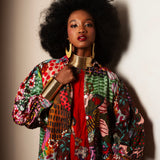 Afro Chintz | Lady Ashia | A-Line Jacket