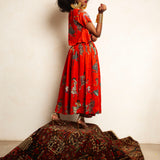 Afro Chintz | Lady Audre | Midi Skirt