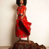 Afro Chintz | Lady Audre | Midi Skirt